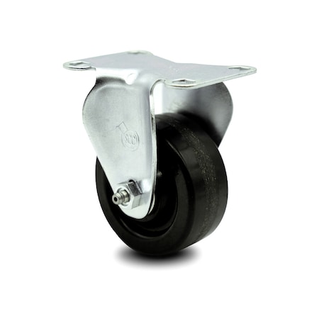 Service Caster 3.5 Inch Phenolic Wheel Rigid Top Plate Caster SCC-20R3514-PHR